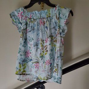 Girls Floral Shirt